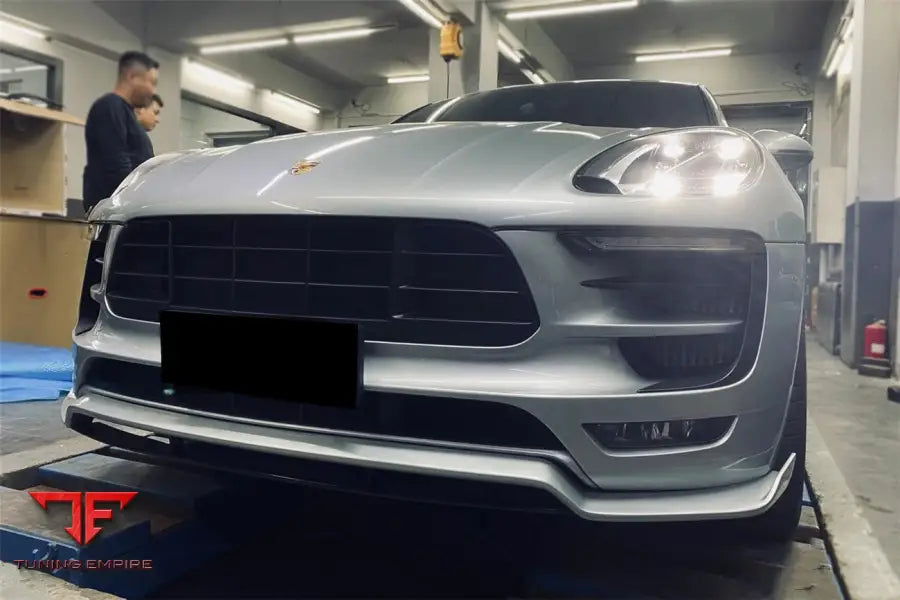 PORSCHE MACAN GTSTURBOS ATS STYLE CARBON FIBER FRONT LIP BSD