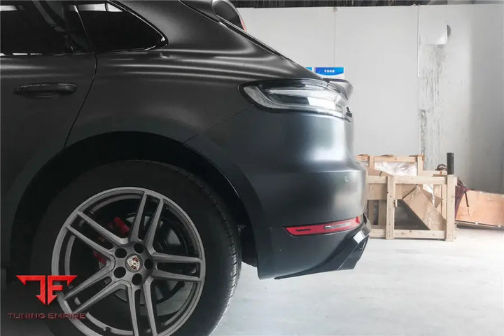 PORSCHE MACAN S TA STYLE CARBON FIBER REAR LIP BSD