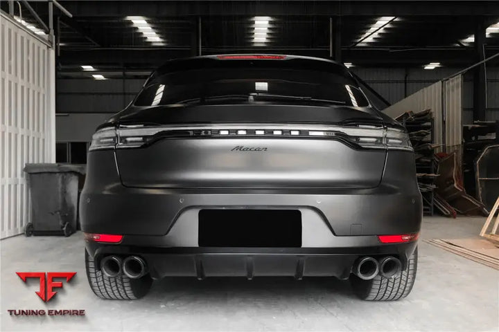 PORSCHE MACAN S TA STYLE CARBON FIBER REAR LIP BSD