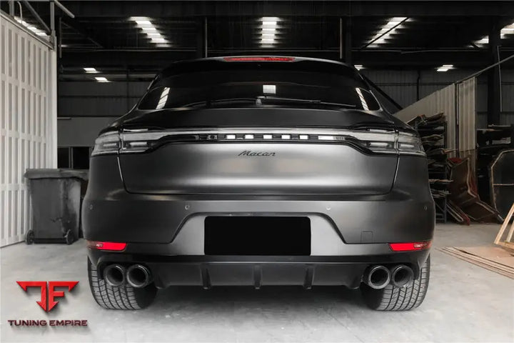 PORSCHE MACAN S TA STYLE CARBON FIBER REAR LIP BSD