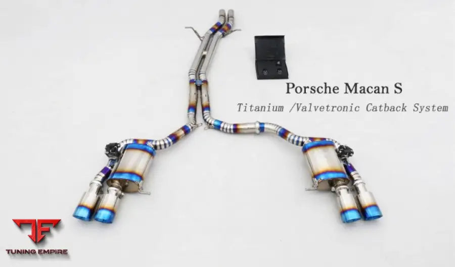Porsche Macan S Titanium Valvetronic Exhaust System