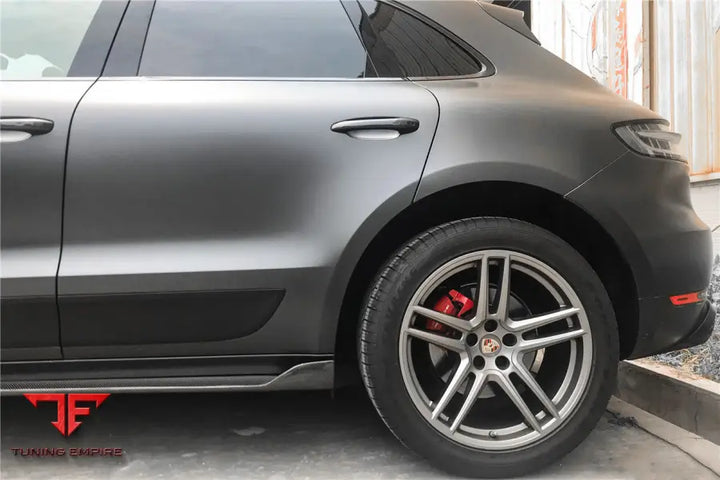 PORSCHE MACAN TA STYLE CARBON FIBER SIDE SKIRTS BSD