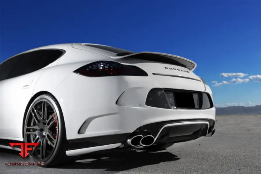 PORSCHE PANAMERA 970.2 FD STYLE CARBON FIBER TRUNK SPOILER WING BSD