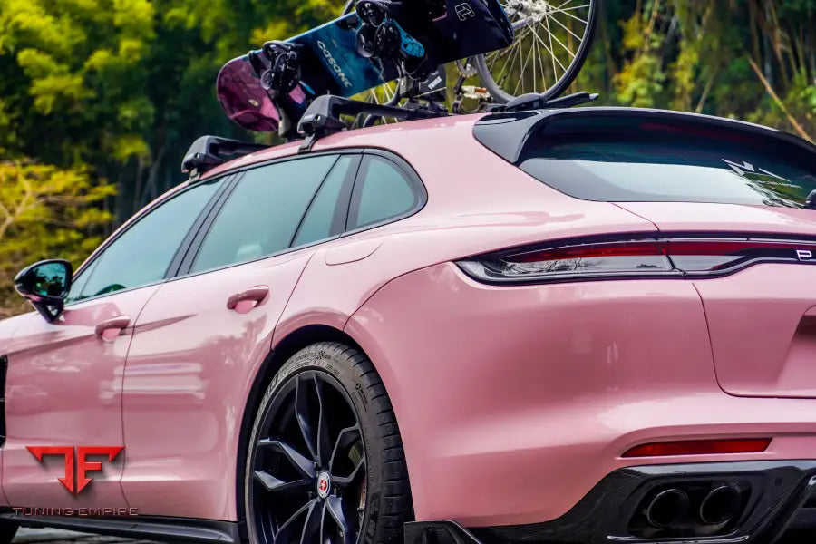 PORSCHE PANAMERA 971.1 971.2 RWD BASE 4 4S GTS 2017-ON AE REAR DIFFUSER - Rear Diffuser