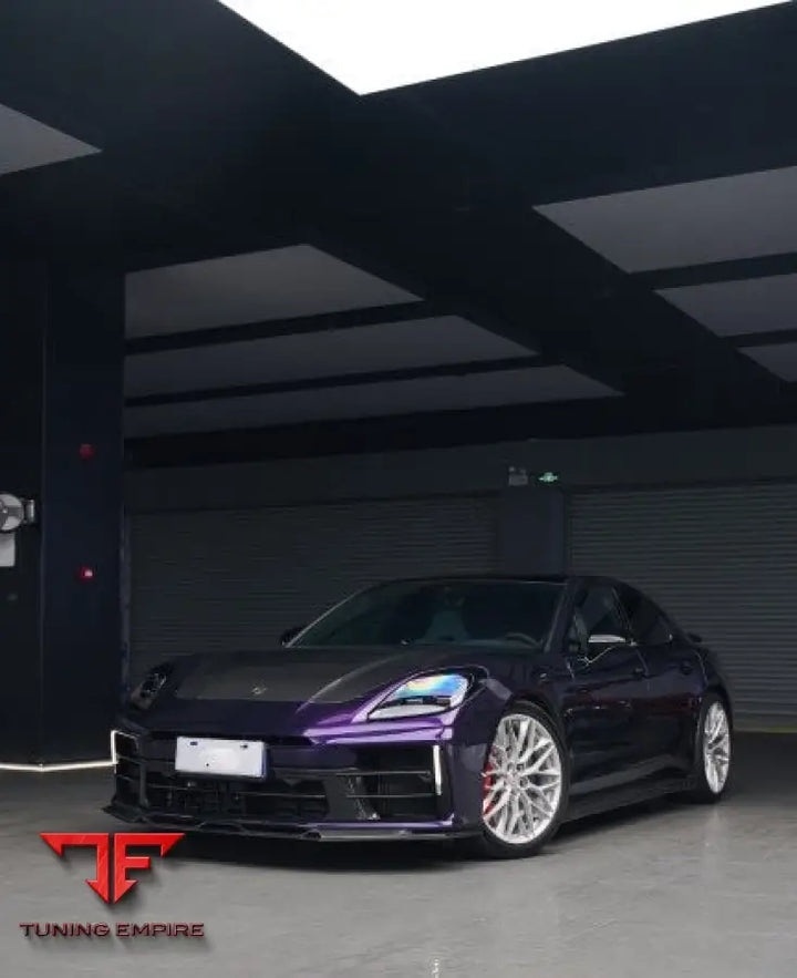 Porsche Panamera 976 2024-on AE Design front lip