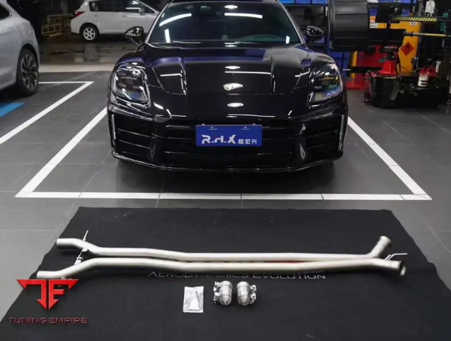 Porsche Panamera 976 E-Hybrid AE Design mid-pipe