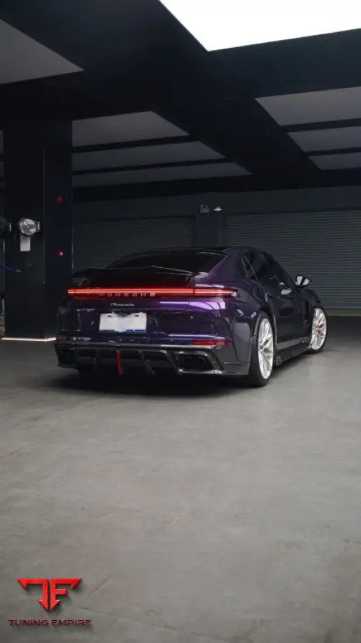 Porsche Panamera 976 GTS Turbo AE Design rear lip spoiler