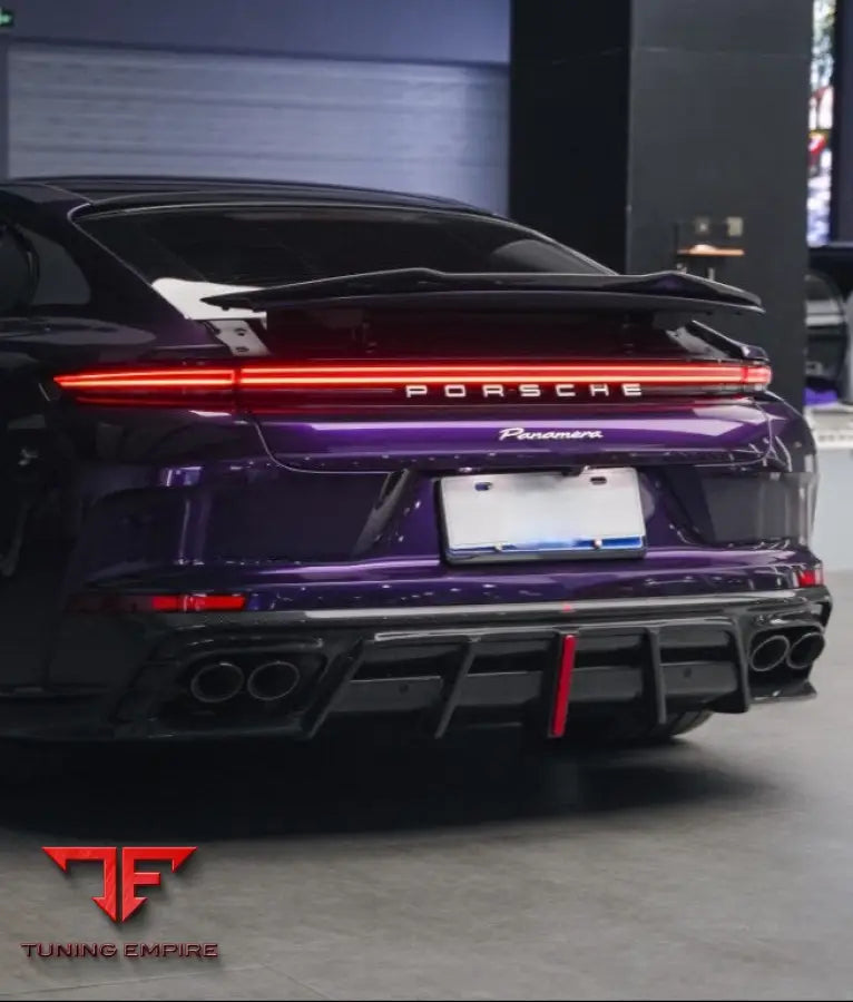Porsche Panamera 976 GTS Turbo AE Design rear lip spoiler