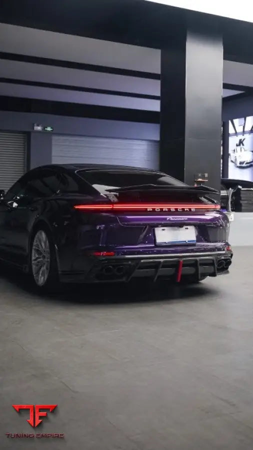 Porsche Panamera 976 GTS Turbo AE Design rear lip spoiler