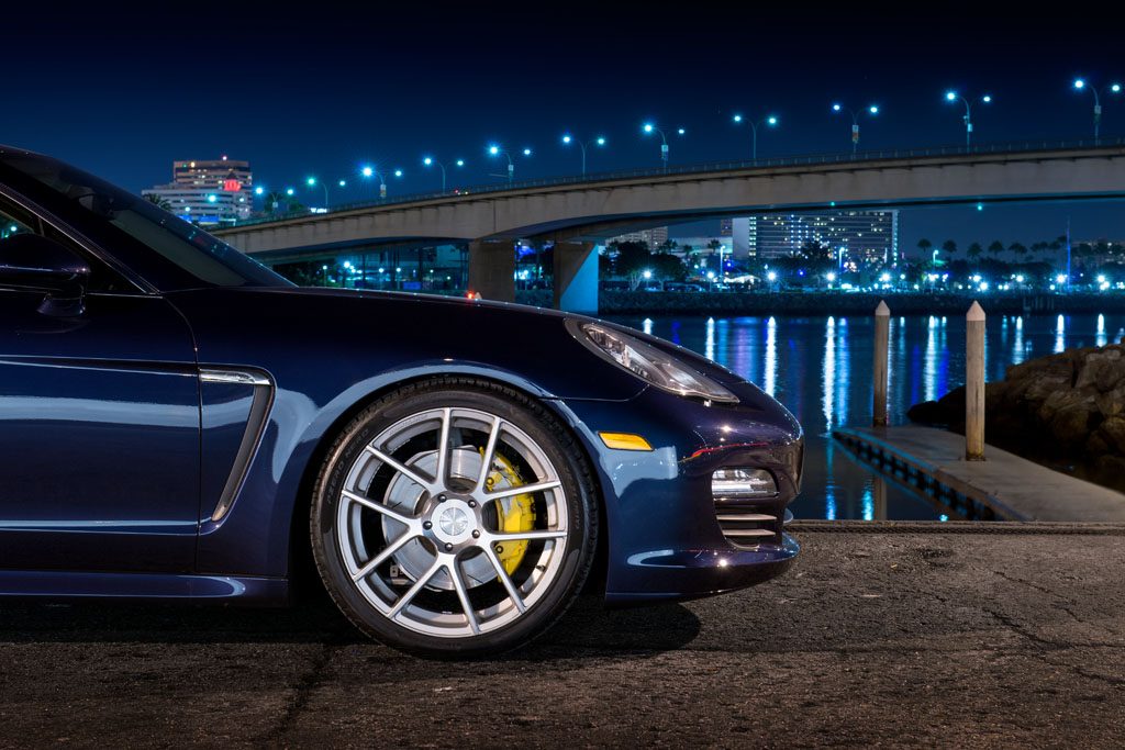 PORSCHE PANAMERA S on custom forged wheels
