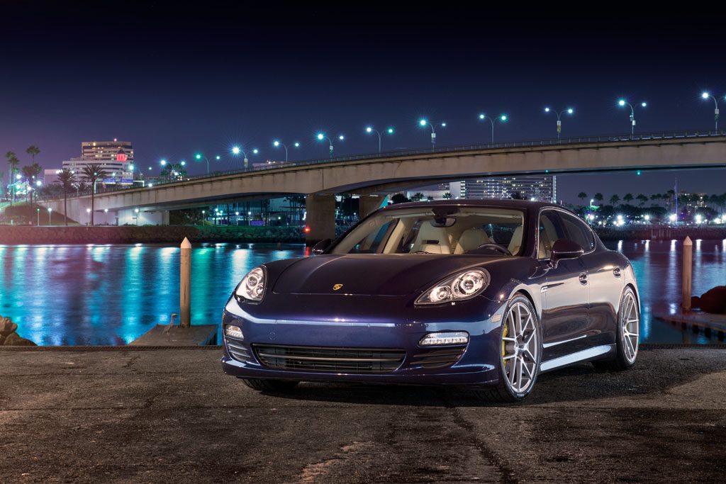 PORSCHE PANAMERA S on custom forged wheels