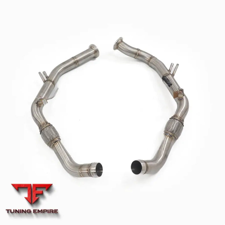 PORSCHE PANAMERA TURBO 971 4.0T STAINLESS STEEL FRONT TUBE RAZOR EXHAUST