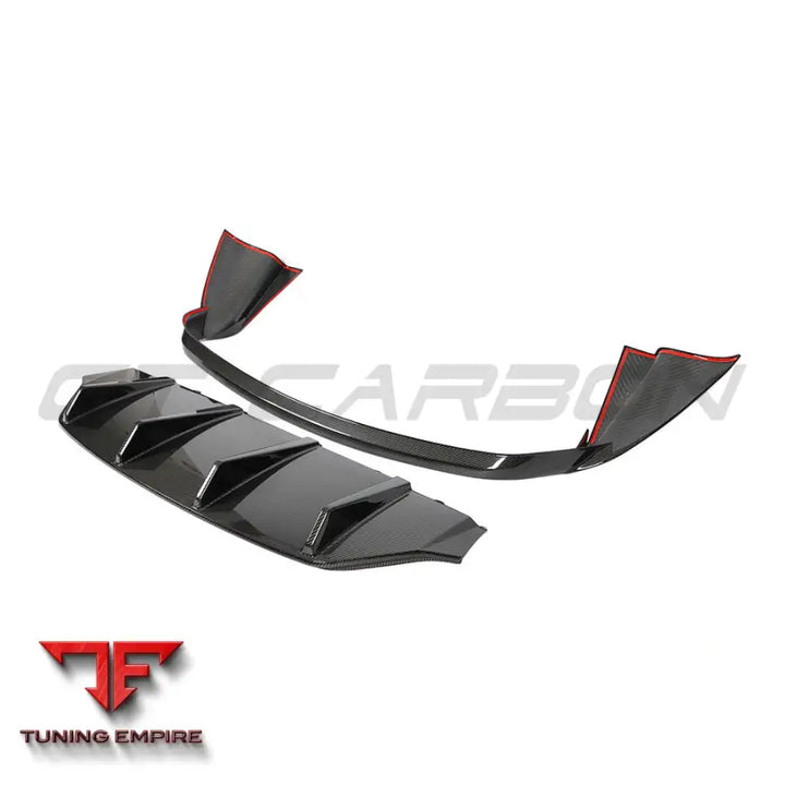PORSCHE TAYCAN 2020-2024 CARBON FIBRE DIFFUSER - CT CARBON