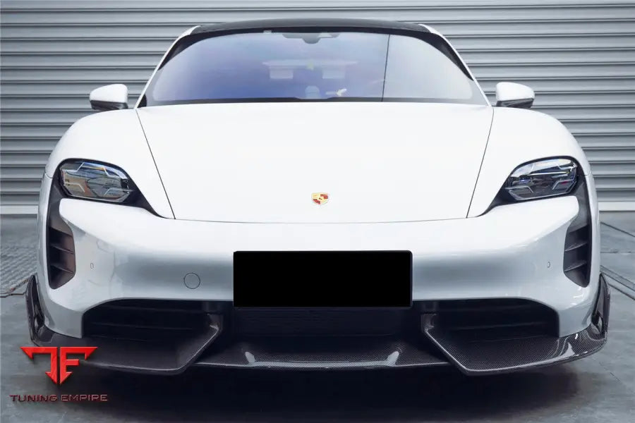 PORSCHE TAYCAN & 4 & 4S & GTS & TURBO CADO STYLE FRONT LIP BSD
