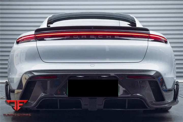 PORSCHE TAYCAN & 4 & 4S & GTS & TURBO CADO STYLE REAR DIFFUSER BSD