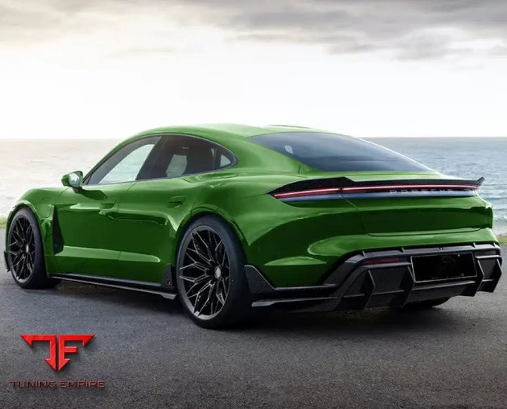 PORSCHE TAYCAN 9J1 SEDAN CARBON FIBER PARTS 2019-2024Y