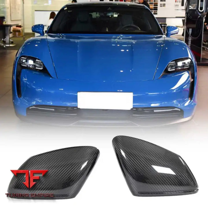 PORSCHE TAYCAN 9J1 TURBO S CARBON FIBER PARTS 2019-2021Y