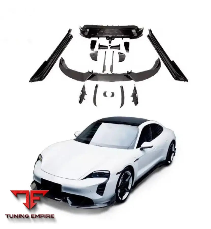 PORSCHE TAYCAN CARBON FIBER PARTS 2020-2023Y