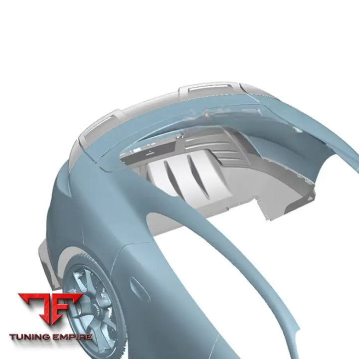 PORSCHE TAYCAN DRY CARBON FIBER BODY KIT PARTS