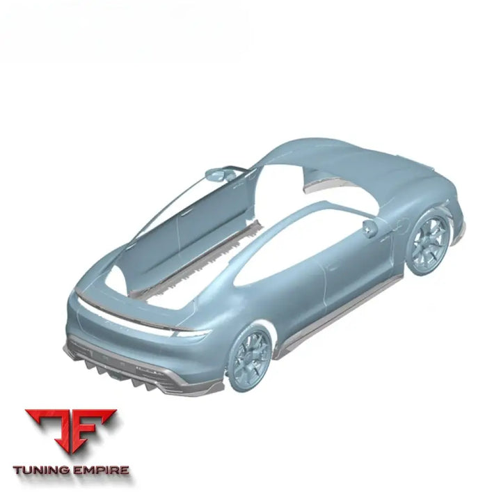 PORSCHE TAYCAN DRY CARBON FIBER BODY KIT PARTS