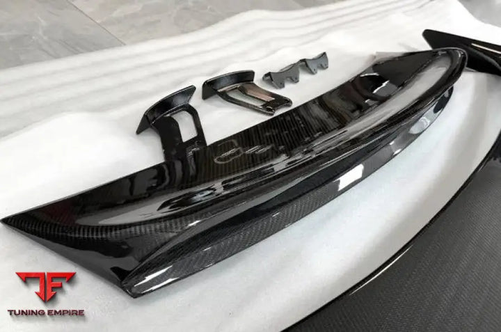 PORSCHE TAYCAN WEISSACH STYLE DRY CARBON REAR WING