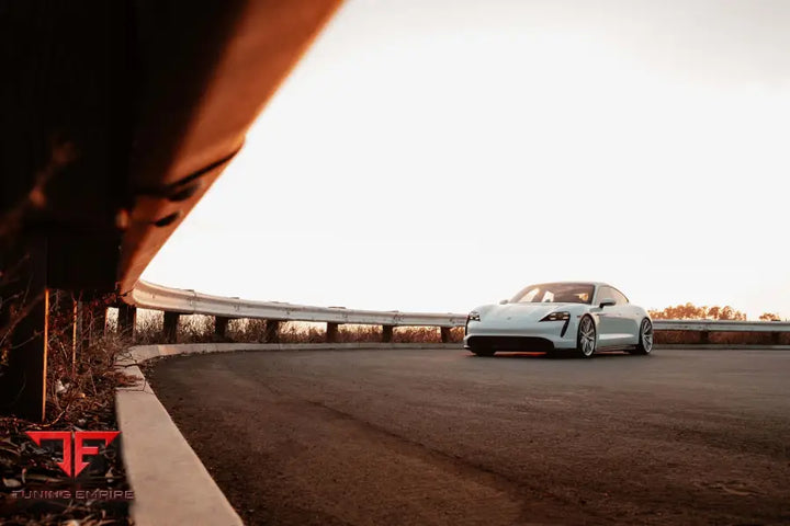 PORSCHE TAYCAN FORGED WHEELS AND EXHAUST SYSTEM
