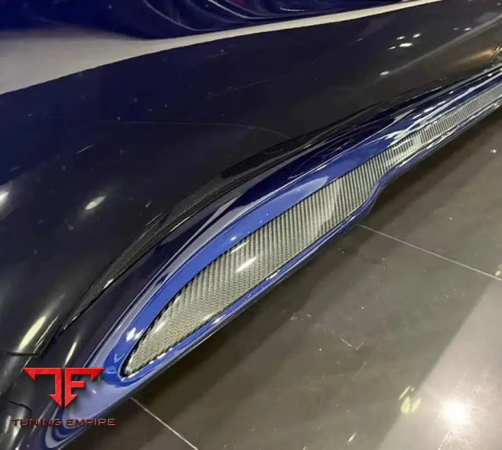 PORSCHE TAYCAN GTS TURBO S 9J1 CARBON FIBER SIDE SKIRTS
