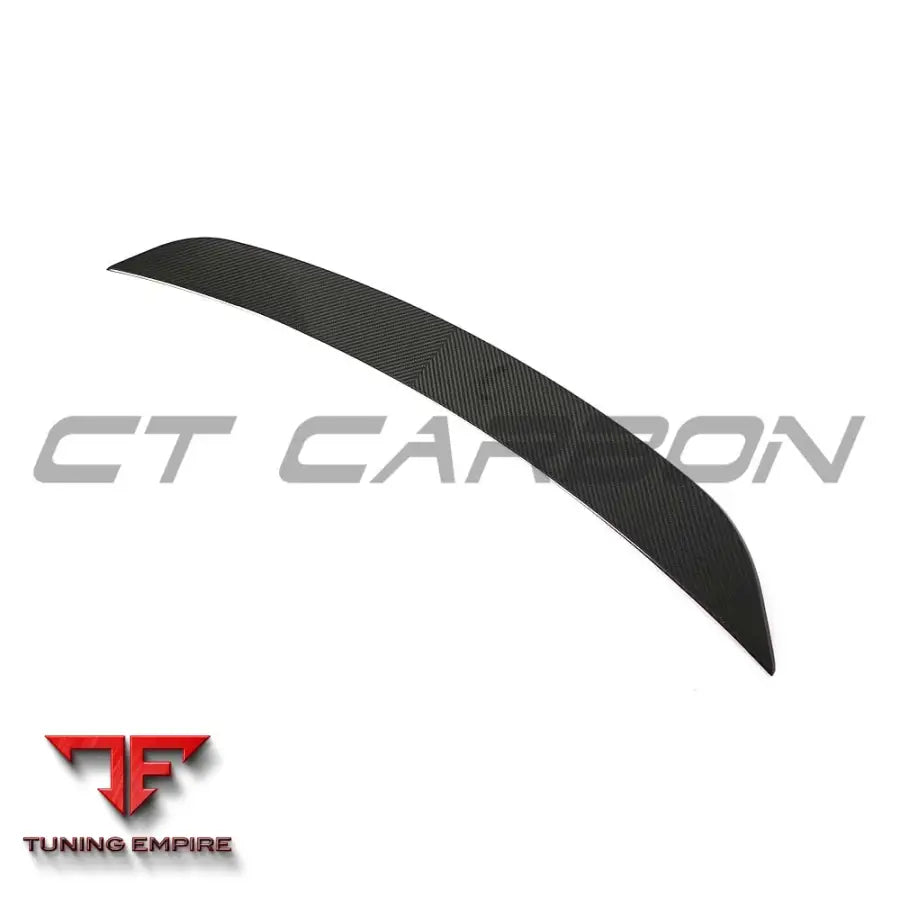 PORSCHE TAYCAN SALOON 2019-2021 CARBON FIBRE SPOILER - CT CARBON