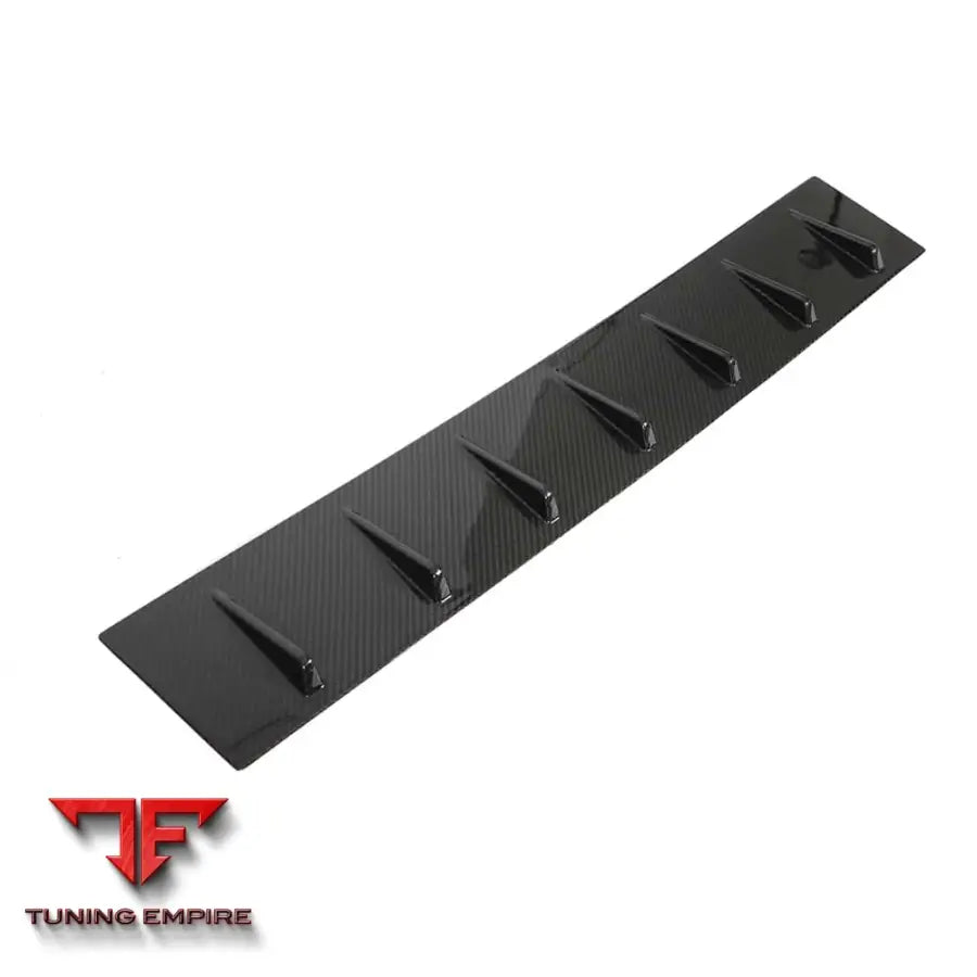 PORSCHE TAYCAN SALOON 2019-2021 CARBON FIBRE VORTEX SPOILER - CT CARBON