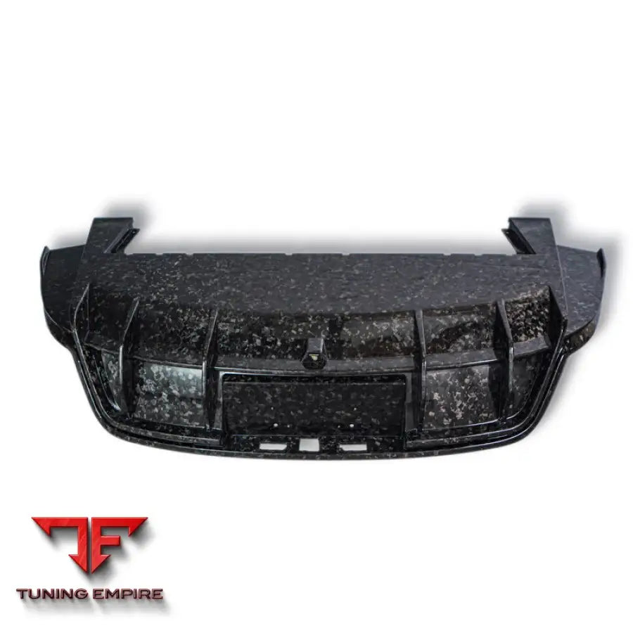PORSCHE TAYCAN SEDAN 9J1 CARBON REAR BUMPER DIFFUSER 2019-2024Y