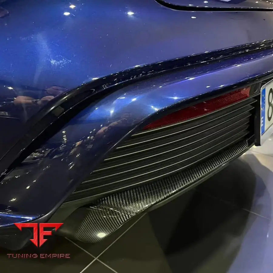 PORSCHE TAYCAN SPORT 9J1 TURBO S CARBON FIBER REAR DIFFUSER