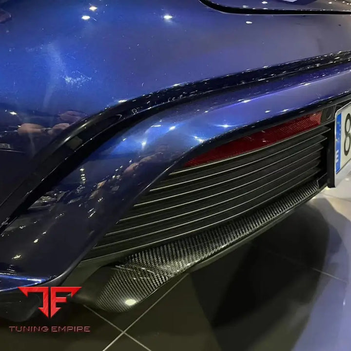 PORSCHE TAYCAN SPORT 9J1 TURBO S CARBON FIBER REAR DIFFUSER