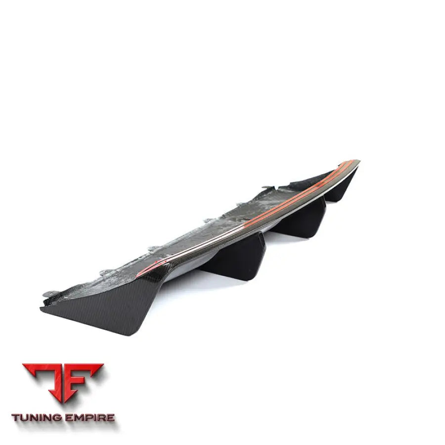 PORSCHE TAYCAN TURBO 9J1 CARBON FIBER REAR DIFFUSER