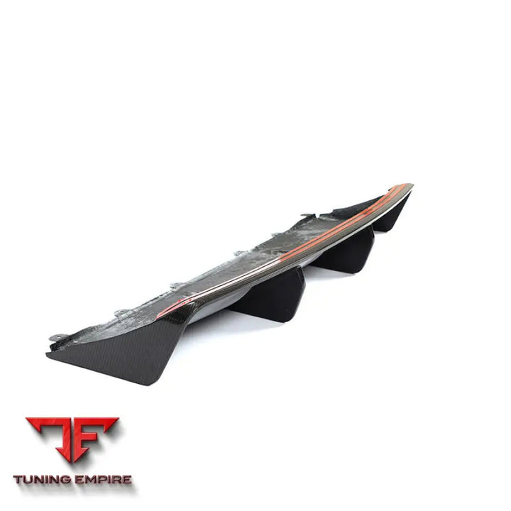 PORSCHE TAYCAN TURBO 9J1 CARBON FIBER REAR DIFFUSER