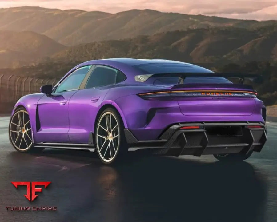 PORSCHE TAYCAN TURBO GT CARBON FIBER PARTS 2024Y