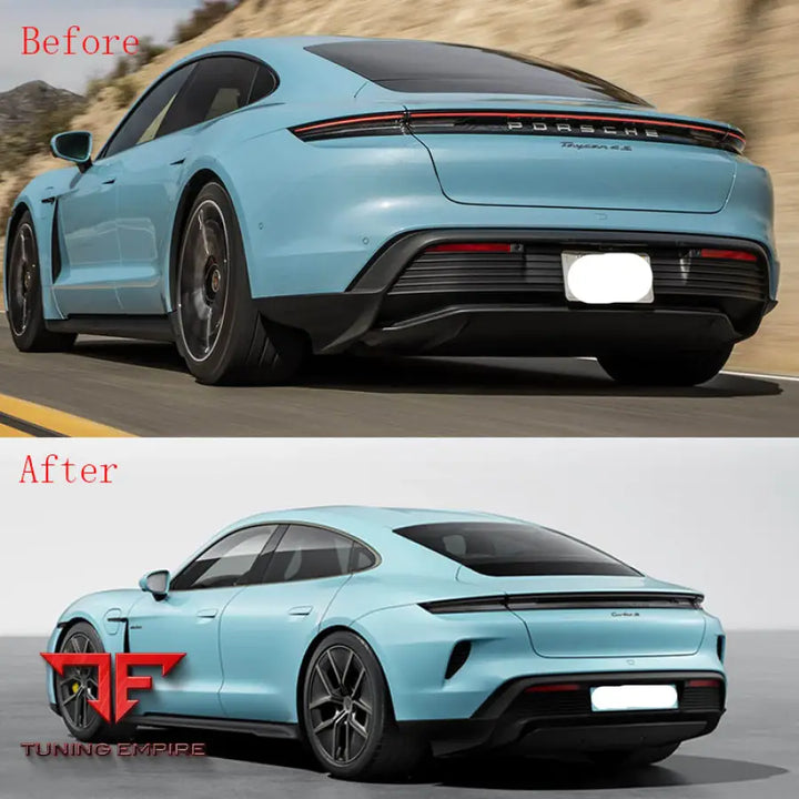 PORSCHE TAYCAN TURBO S CARBON FIBER PARTS