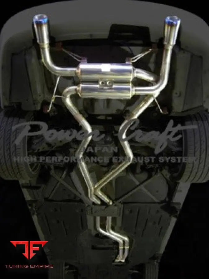 POWERCRAFT BMW ALPINA B6/335i HYBRID EXHAUST MUFFLER SYSTEM