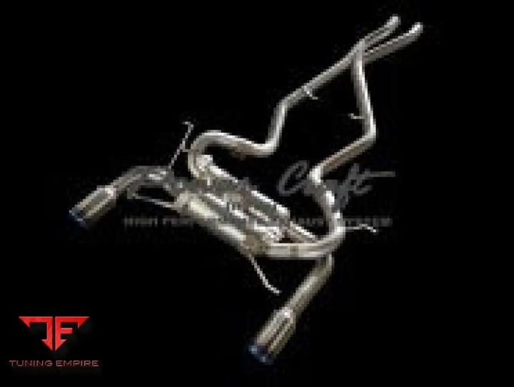 POWERCRAFT BMW ALPINA B6/335i HYBRID EXHAUST MUFFLER SYSTEM