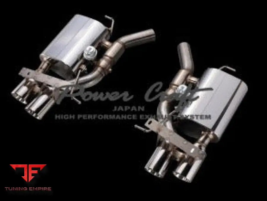 POWERCRAFT BMW ALPINA B6/335i HYBRID EXHAUST MUFFLER SYSTEM