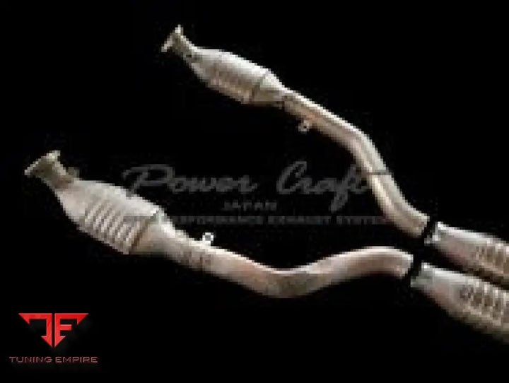 POWERCRAFT BMW E90 E92 M3 CENTER X TUBE HYBRID EXHAUST MUFFLER SYSTEM