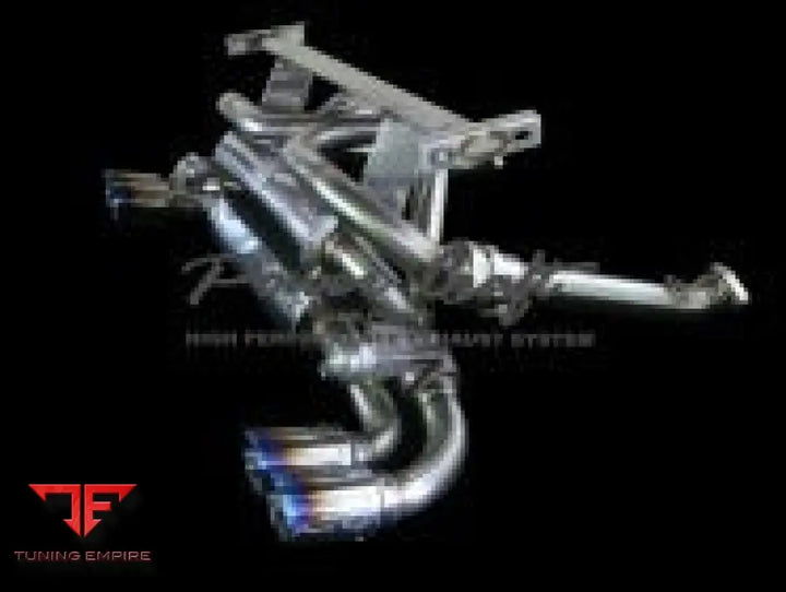 POWERCRAFT FERRARI 348/355 HYBRID EXHAUST MUFFLER SYSTEM