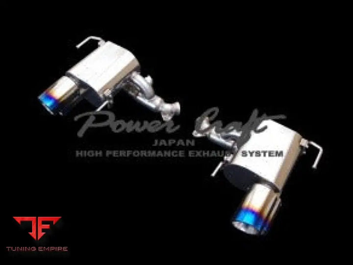 POWERCRAFT FERRARI CALIFORNIA30 CENTER X TUBE HYBRID EXHAUST MUFFLER SYSTEM