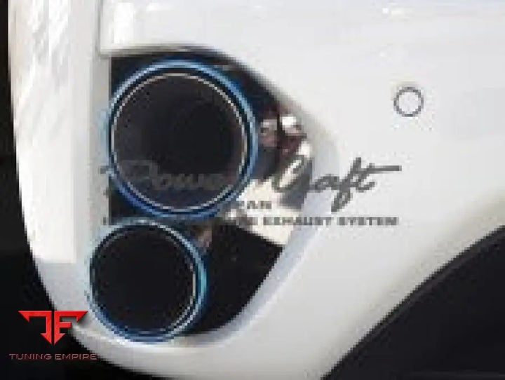POWERCRAFT FERRARI CALIFORNIA30 CENTER X TUBE HYBRID EXHAUST MUFFLER SYSTEM