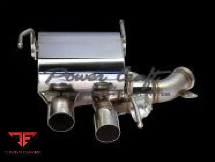 POWERCRAFT FERRARI F12 / TDF FRONT PIPE HYBRID EXHAUST MUFFLER SYSTEM