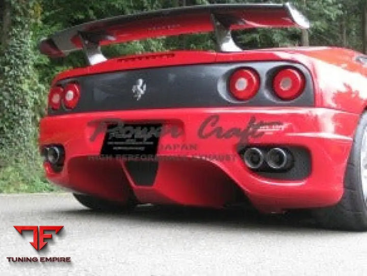 POWERCRAFT FERRARI F360／SPIDER HYBRID EXHAUST MUFFLER SYSTEM