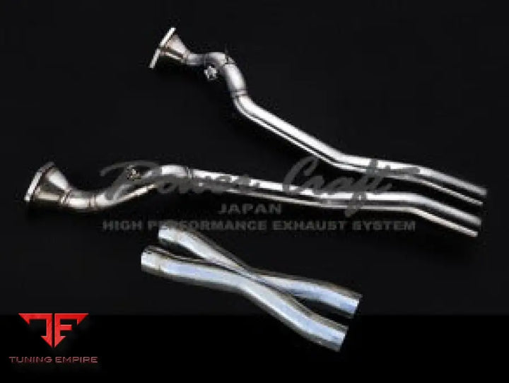 POWERCRAFT FERRARI FF FRONT PIPE HYBRID EXHAUST MUFFLER SYSTEM