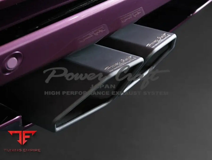 POWERCRAFT LAMBORGHINI AVENTADOR S 740S EXHAUST SYSTEM