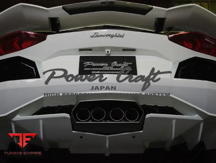 POWERCRAFT LAMBORGHINI AVENTADOR LP700 / LP720 / LP750SV EXHAUST SYSTEM