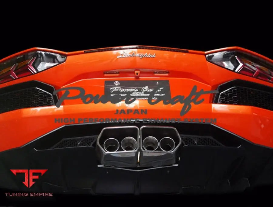 POWERCRAFT LAMBORGHINI AVENTADOR LP700 / LP720 / LP750SV EXHAUST SYSTEM