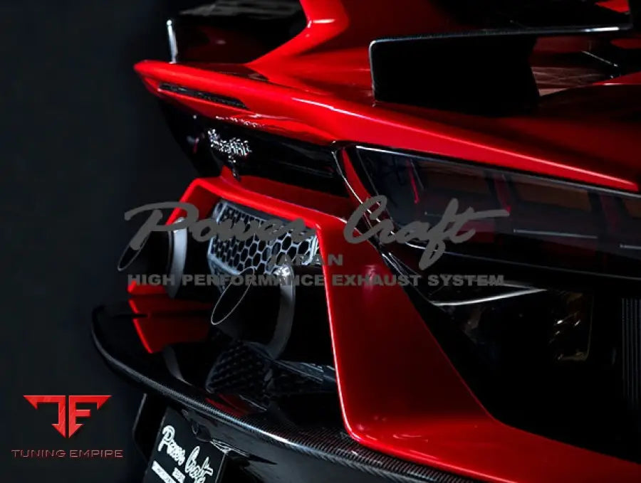 POWERCRAFT LAMBORGHINI AVENTADOR SVJ/ULTIMATE LP780-4 EXHAUST SYSTEM